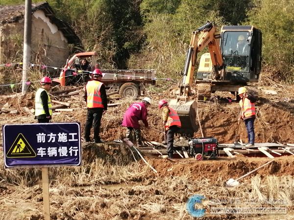 坪上灌区施工