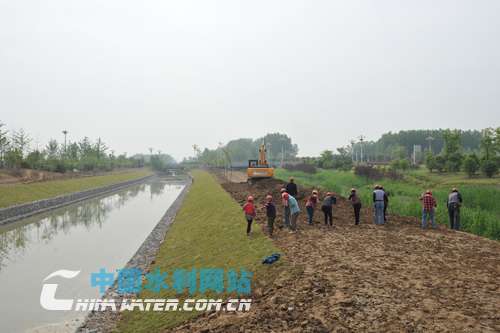 淮安加快推进大治河疏浚工程建设