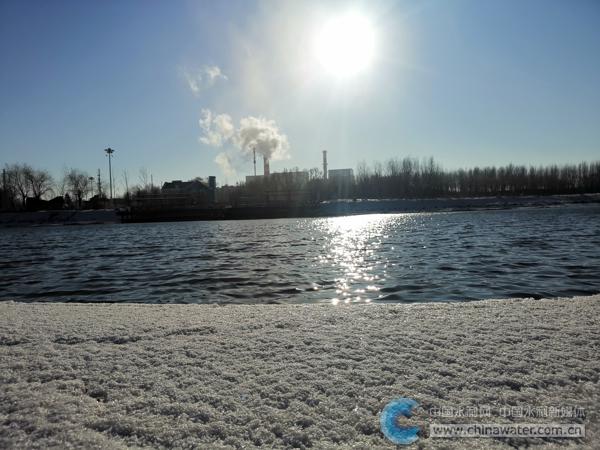 四平市条子河冬季美景