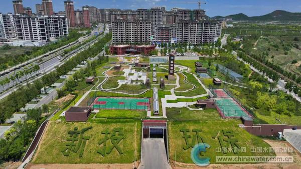 延安新区地下污水处理厂(陕西省水利信息宣传教育中心供图)
