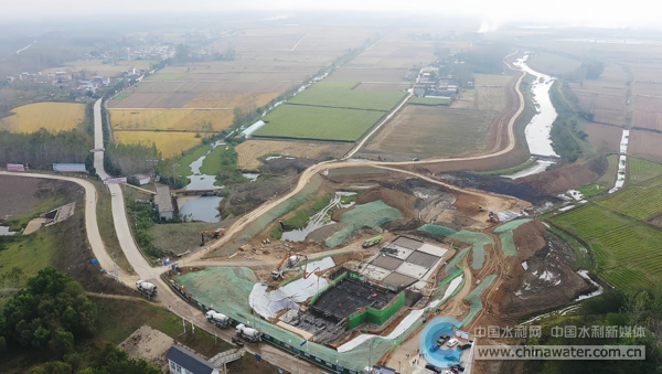 2024年度施工1标-淠左沟渠排涝站新建工程现场图