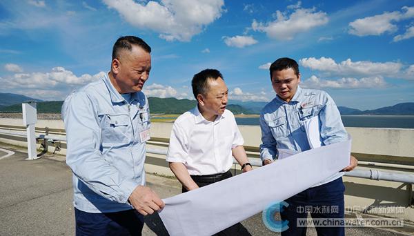 李国英检查大广坝水库