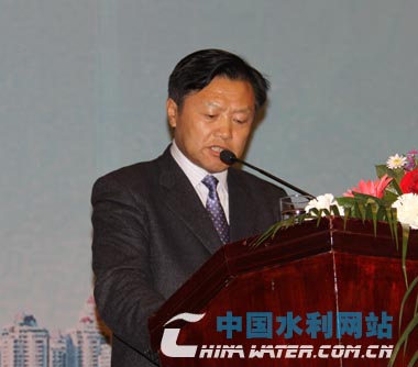 黑龙江省水利厅副厅长马庆国发言