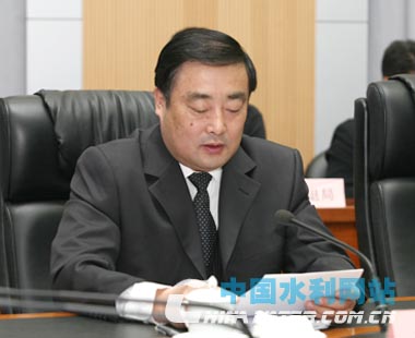 水利部党组书记,部长陈雷主持会议并作重要讲话